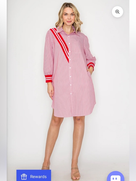 JOH Dresses & Skirts - Joh Apparel "Wenna" cotton shirt dress Size S